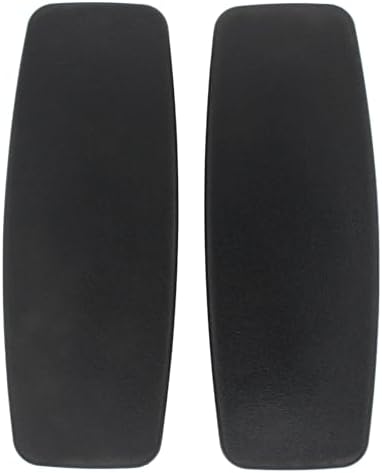 Arm Pads Caps Armrest Covers Replacement Black Left and Right