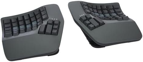 Advantage360 Blank Keycap Set - PBT Plastic | 76 Key Set | Logo Keycap Puller