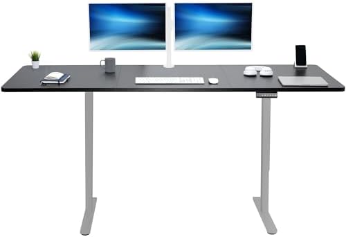 VIVO Black 83 x 30 in Standing Desk, DESK-KIT-E2G84-30B