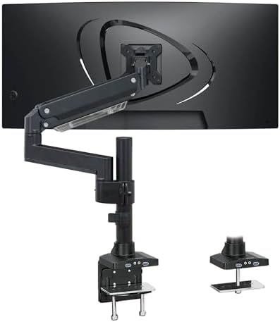 Mount-It! Heavy Duty Monitor Mount for 17-35" Ultrawide Monitors, 33 Lbs