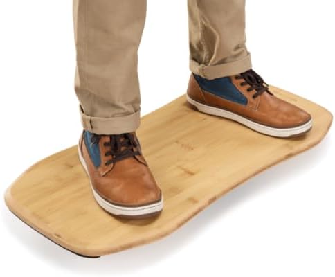 UPLIFT DESK Motion-X Balance Board - 27" Ergonomic Wobble Board for Standing Desks, Anti-Fatigue Support for Core Engagement & Stability