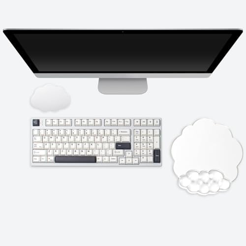 Cloud Mouse Pad with Wrist Rest Support, Erogonomic Mousepad for Office