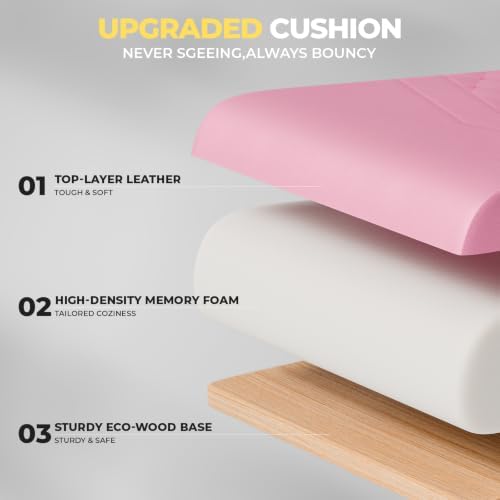 Pink Ergonomic Video Gaming Chair
