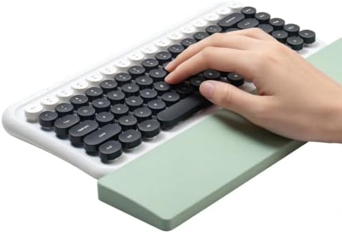 Sumgsn Green Keyboard Wrist Rest, Gel Wrist Pad for Keyboard 60%/68%/70%