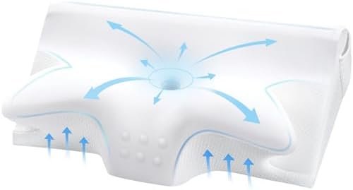 Ergonomic Cervical Neck Pillow for Neck Pain Relief