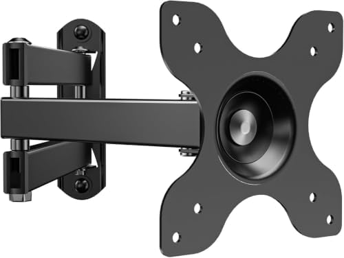 WALI TV Wall Mount Full Motion 15 inch Extension Arm, 2 Pack for Monitor TV