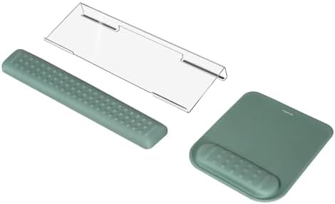MOSISO Keyboard Stand&Wrist Rest Support for Keyboard &Mouse Pad Set