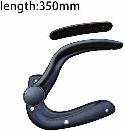 Amagogo Replacement Adjustable Arms for Office Chair Support Arms and Elbow Hardware Comfort Replaces Gaming Chair Armrest Pads with Arm Pads, Black