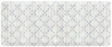 House of Noa Nama Standing Mat – Anti-Fatigue Cushioned Kitchen Mats for Floor | Ergonomic Bounce-Back Foam Kitchen Mats | Anti-Fatigue Mats for Kitchen & Standing | Sloan Peri Blue | 22" x 54"