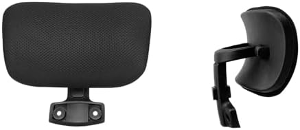 Wealrit Adjustable Office Chair Headrest Attachment 1PCS (Black)