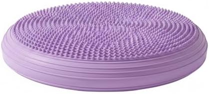 Inflatable Balance Disc Cushion, 13.4 Inch PVC Wobble Seat for Stability Training, Active Sitting Support for Office Chair or Home Gym Workouts