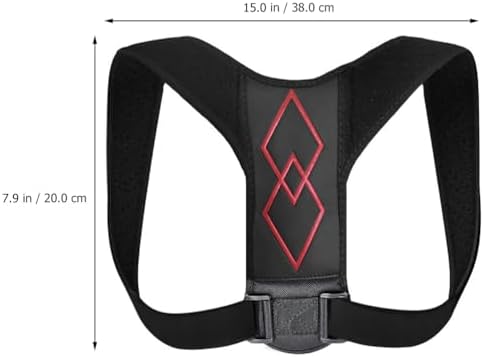 Posture Corrector Invisible Back Brace Adjustable Posture Trainer for Men Women Ergonomic Shoulder Support for Back Alignment Hunchback Correction Office Home Indoor Outdoor Use