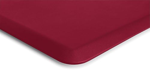 Norsk Anti-Fatigue Mats, 1 Pack – 20” x 39” x 0.75” Thick Cushioned Memory Foam Floor Mats for Standing Desk, Kitchen, Laundry & Workshop – Non-Slip, Waterproof, Stain-Resistant, Burgundy