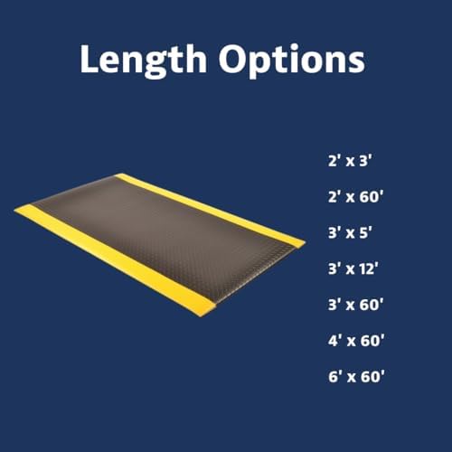 NoTrax 418 Diamond Tred™ 3' x 60' x 5/8" Anti Fatigue Mat
