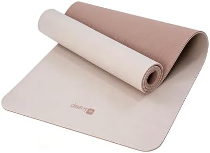 KEEP 72" x 24" Yoga Mat, 7mm Thick Non Slip TPE Mat