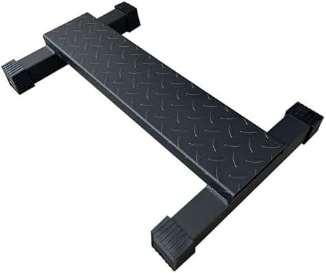 BLUSLM Steel Calf Raise Bar, Standing Machine for Stretching, Squat, Foot Stretch, Anti-Slip Solid Block (Calf Raise BAR 1)