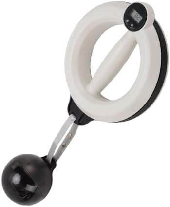 Keenso Rotating Arm Trainer, PVC Arm and Shoulder Workout Equipment with Dual Direction Rotation, Non Slip Handle, for Chest Back Core Training Home Office Adults