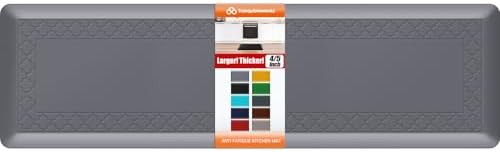 4/5 Inch Thicker Kitchen Mats Anti Fatigue Comfort Mat Standing Desk Rugs