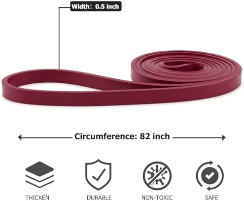 Pull Up Bands, Resistance Bands, Pull Up Assistance Band Exercise Bands for Men & Women Working Out, Body Stretching, Physical Therapy, Muscle Training