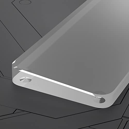 Acrylic Keyboard Wrist Rest - Compact 60% Keyboard- Mechanical Keyboards Ergonomic Palm Rest for Computer Keyboard,Anti-Slip Base,Wrist Pad for Laptop,Office & Home-Easy Typing