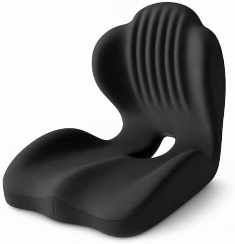 Orthopedic Seat Cushion with Back Support for Car Office Chair