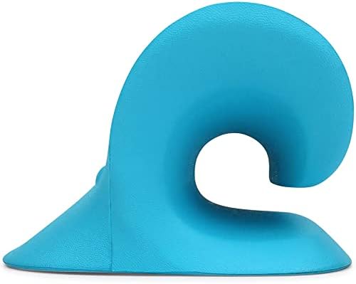 RESTCLOUD Comfortable Neck Stretcher for Neck Pain Relief, Neck and Shoulder Relaxer Cervical Neck Traction Device for TMJ Pain Relief and Muscle Relax, Cervical Spine Alignment Chiropractic Pillow