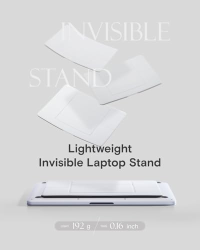 MOFT Invisible Laptop Stand, Stick-Free Tablet&Laptop Riser for Mobile Work