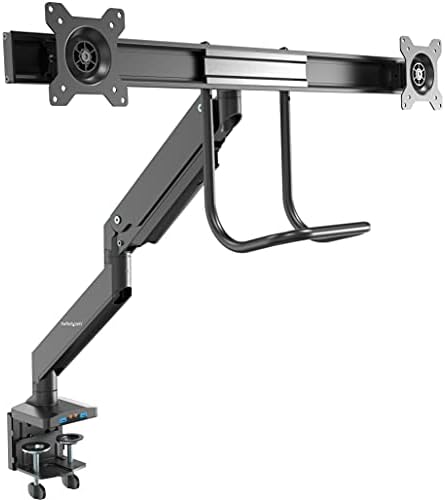 StarTech Desk Mount Dual Monitor Arm up to 32in, 17.6lb (ARMSLIMDUAL2USB3)