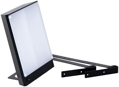 Northern Light Technologies LiteUp - 10000 Lux Light Therapy Lamp - Full Spectrum Lightbox Therapy Light for Natural Mood and Energy Enhancement, Wall Mountable Sunlight lamp, Black