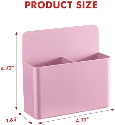 BEYGORM Plastic Magnetic Pen Holder, Powerful Magnet, 2 Pack