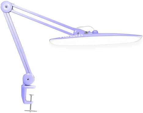Neatfi LED Desk Lamp, 2200 Lumens, 24W, 20-Inch Wide Head (Lavender)