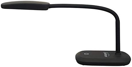 SUNBEAM Flexible Neck LED Desk LAMP Adjustable Light Energy Star Black