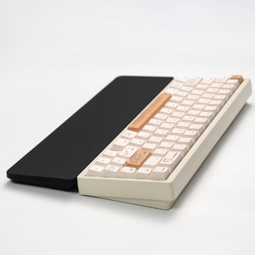 Sumgsn Black Keyboard Wrist Rest, Gel Wrist Pad for Keyboard 60%/68%/70%