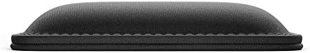 GLORIOUS Mouse Wrist Pad/Rest - Black - Stitched Edges, Ergonomic, Foam Interior | 8x4 inches/(0.7in/17mm) Thick (GW-M)