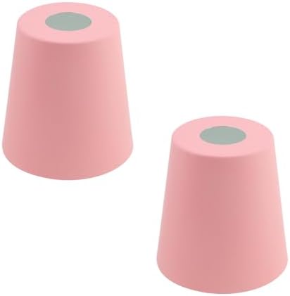 MY MIRONEY 2PCS Pink Barrel Metal Lampshade, 5.04" Height
