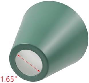 MY MIRONEY 2PCS Green Barrel Metal Lampshade, 4.13" Height