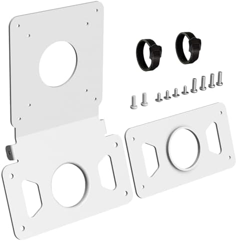 Adapter VESA Mount Kit Compatible with Apple iMac 21.5 inch & 27 inch Models Late 2009 to 2020, Heavy-Duty Alloy with Durable Coating, Converts to 75x75/100x100 mm VESA Pattern, All Screws Included