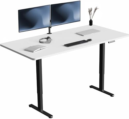 VIVO White 71 x 36 in Standing Desk, DESK-KIT-E2B7W-36