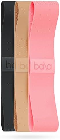 Bala Bands Resistance Bands, Non-Slip Fabric Exercise Bands