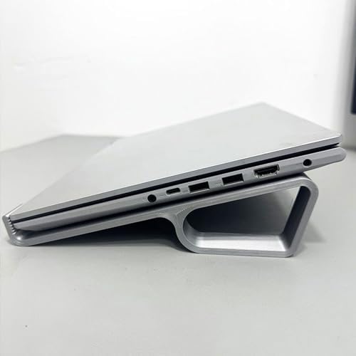 Ergonomic Laptop Stand with Cooling Vents for Improved Postures and Airflows Supports 13 to 17Inch Notebook