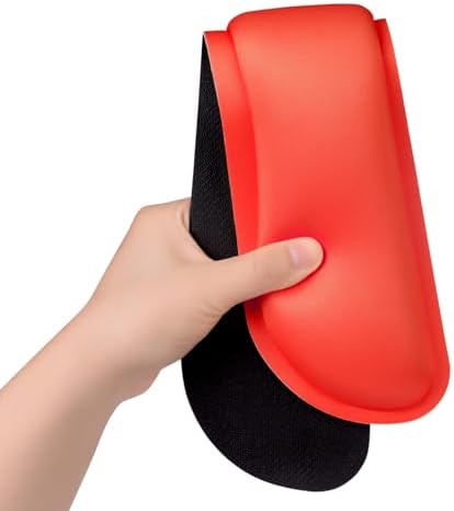 Dapesuom Enlarge Keyboard Wrist Rest, Memory Foam Wrist Cushion for Desk Mats Support, Cute Typing Pain Relief Keyboard Mouse Pad Rests Set with Non-Slip Base for Gaming Laptop Office Computer, Red