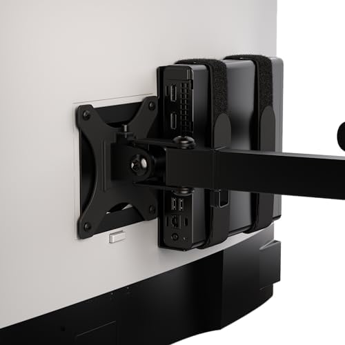 HumanCentric Universal Small Device Mount for VESA Arms, Adjustable Strap