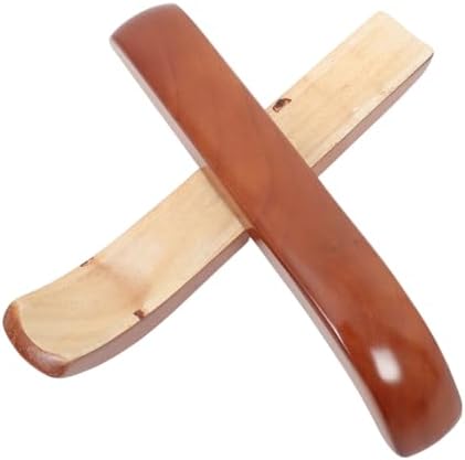 ARTIBETTER 6 Pairs Wooden Office Chair Armrest Pads Replacement Parts for Armchairs Comfortable Desk Chair Arm Pads