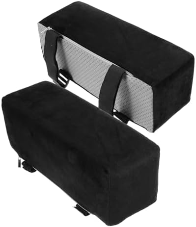 NUOBESTY 1pair Office Chair Armrest Pads Ergonomic Thick Covers for Support Comfortable Cushions for Gaming Office and Wheelchair Use and Stylish Armrest Accessories
