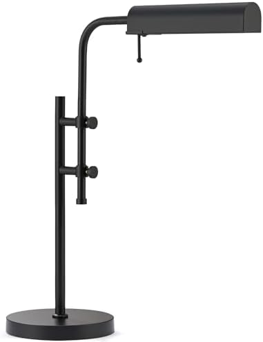 VONLUCE Industrial Table Lamp, Adjustable LED Desk Lamp for Home Office