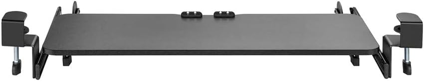 Height Adjustable Clamp-On Keyboard Tray