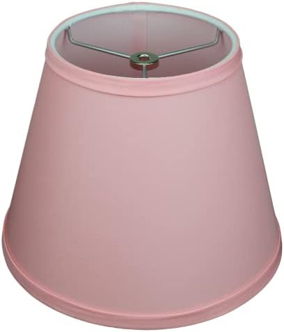 FenchelShades.com Lampshade 6" Top Diameter x 10" Bottom Diameter x 8" Slant Height 6x10x8" with Spider Attachment Diameter 0.4 Inch for Lamps with a Harp (Linen Primrose)