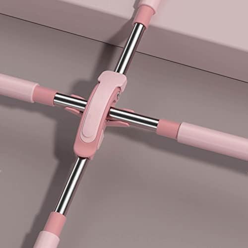 ANRIO Yoga Cross Sticks for Men & Women Back Shoulder Support Straightener Sports Training Posture Corrector for Relief Teenager Hunchback,Poor Posture, Kyphosis, Etc (Color : Pink, Size : 54-86cm)