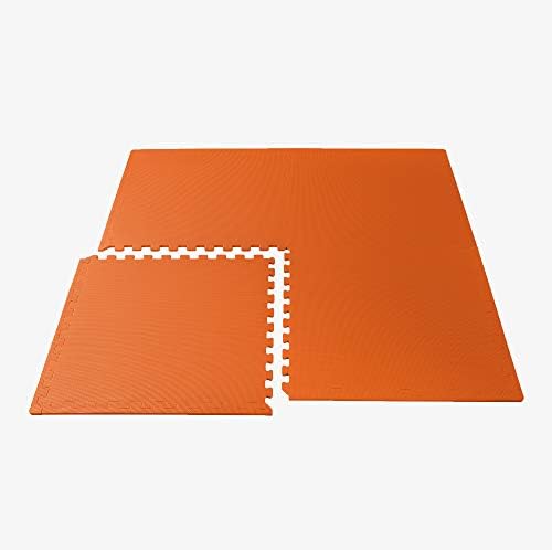 We Sell Mats 3/8" Thick Multipurpose EVA Foam Exercise Floor Mat, Interlocking Tiles, Anti-Fatigue for Home or Gym