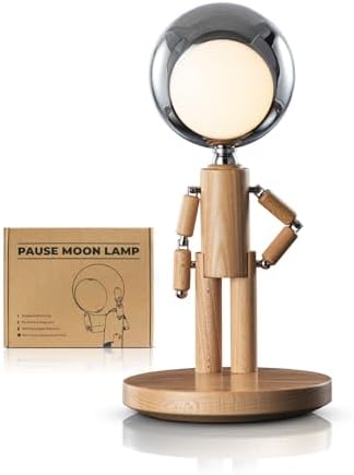 Rechargeable Cordless Desk Lamp, Touch Nightstand lamp, Dimmable
